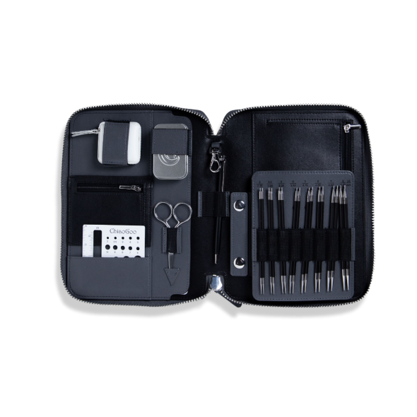 ChiaoGoo Forte 2.0 - Lyxigt set med ändstickor (14 par, 13 cm)