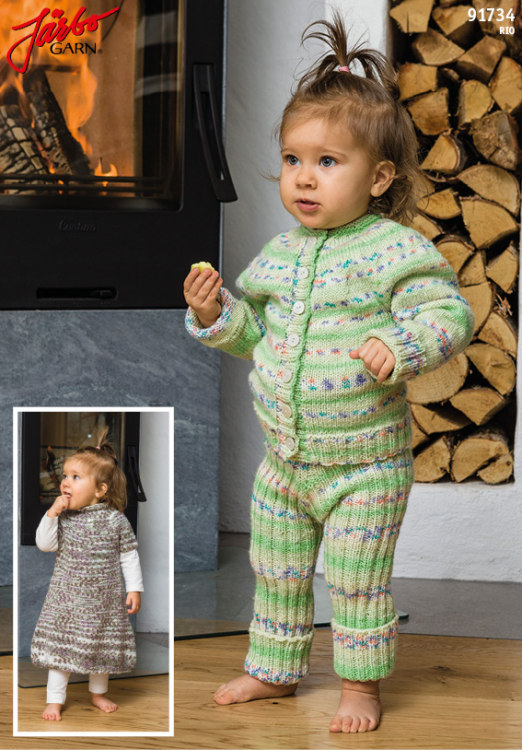 Kalas - kofta, tights och klänning till barn