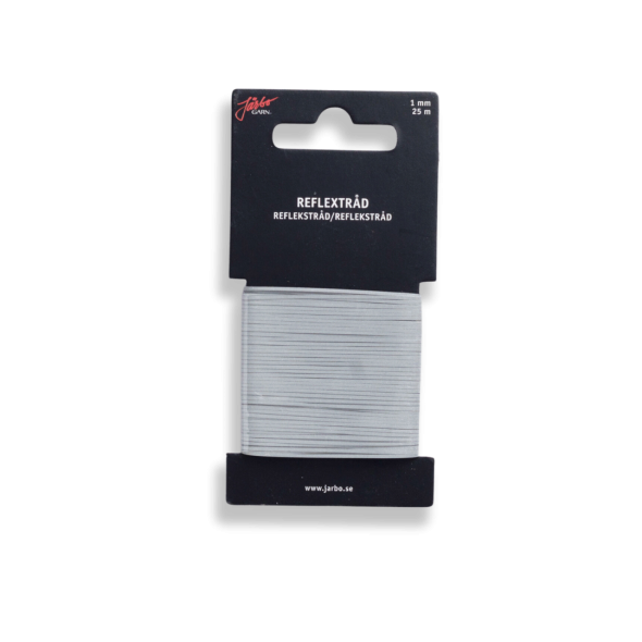 Reflextråd grå 1,0mm/25m
