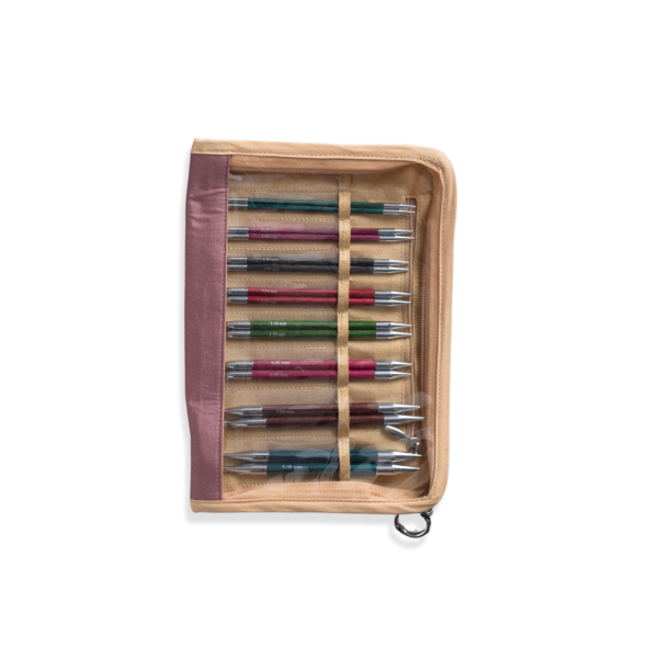 KnitPro Royale Deluxe - Set med ändstickor (8 par, 13 cm)