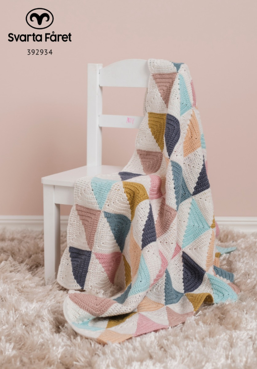 Córdoba - virkad babyfilt