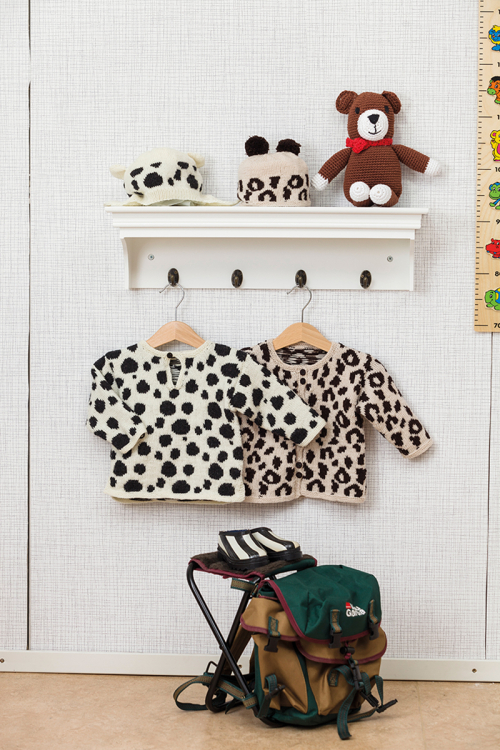 Babyplagg med djurmönster