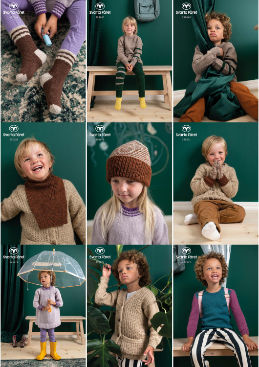 Mönsterhäfte 17 - Knit for Kids 
