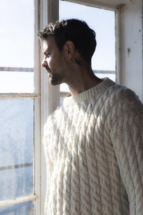 Bönan - herrtröja med flätor