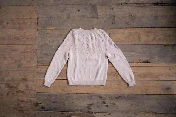 Sken – stickad tröja