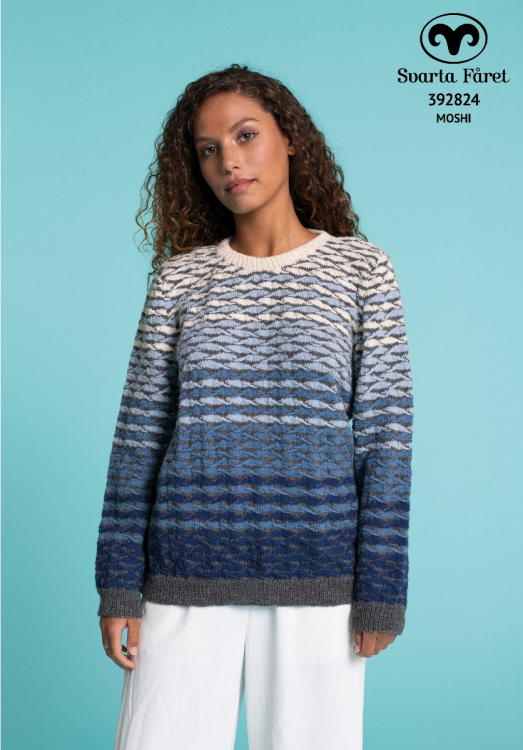 Tröja med vågmönster 