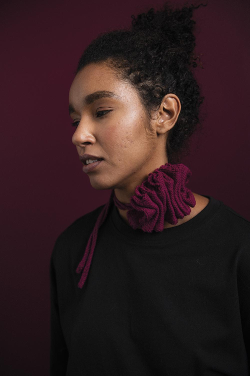 Silvester - hårband med blomma