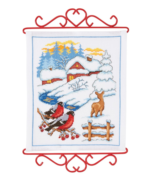 Broderi - Vinterlandskap - vepa | Eddna SE