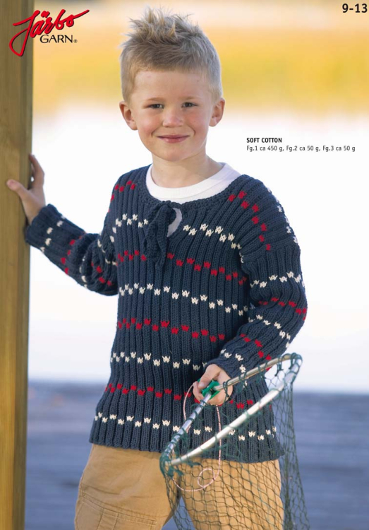 Ribbstickad pippitröja