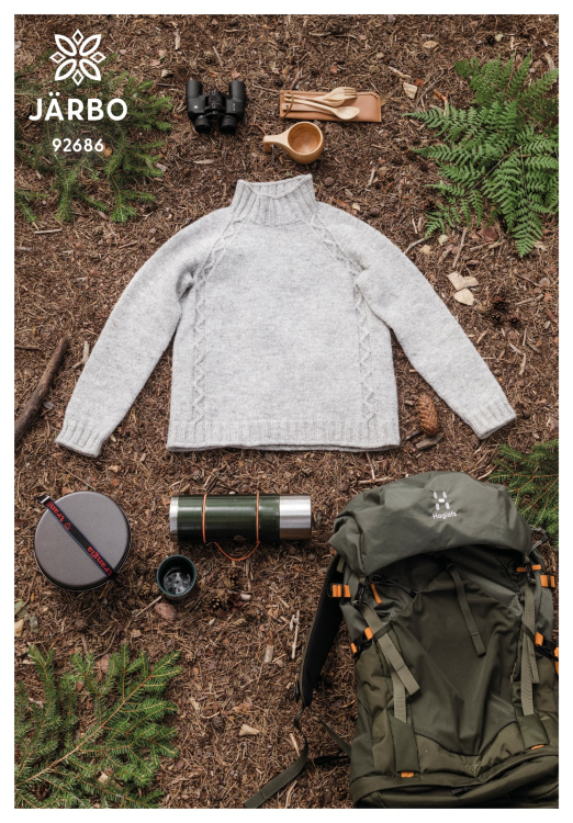 Mönster - Toften herrtröja med raglanärm | Eddna SE