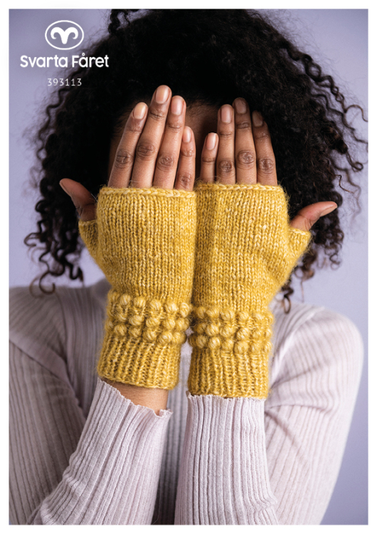 Mönster - Adria stickade halvvantar med struktur - Dam | Eddna SE