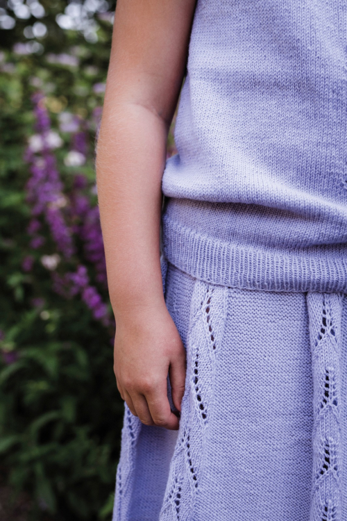 Blåklint - barnkjol