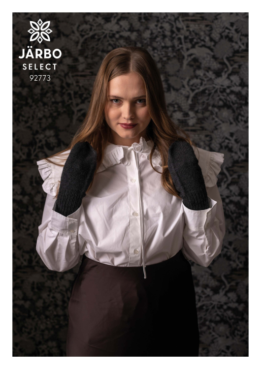 Mönster - Skymningsljus stickade vantar - Dam - Herr | Eddna SE