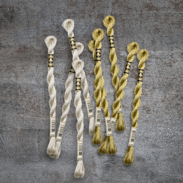 DMC Pearl Cotton 315/5 Metallic - Broderigarn