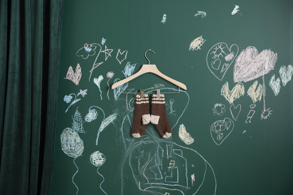 Valdez – barnsockor med kortvarvshäl 