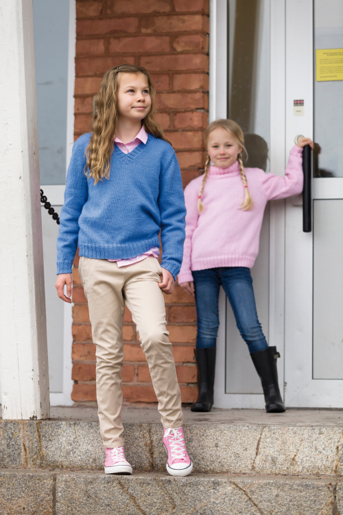 Basplagg med isatt ärm till barn, i Junior