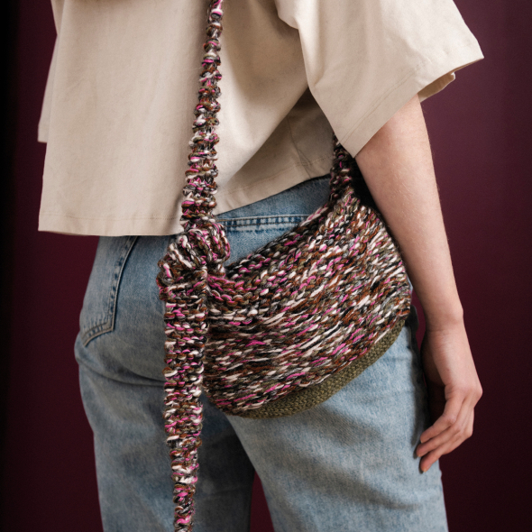 Mönster - Salerno - stickad väska - dam | Eddna SE