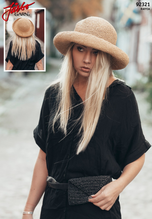 Jenny - pappershatt och midjeväska 