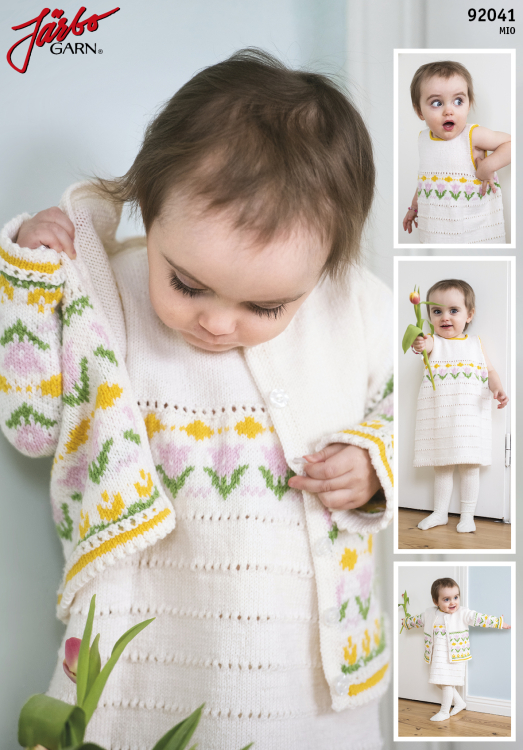 Tulipan – barnkofta och klänning