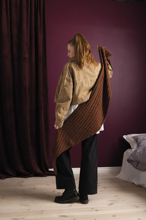 Verona - stickad sjal