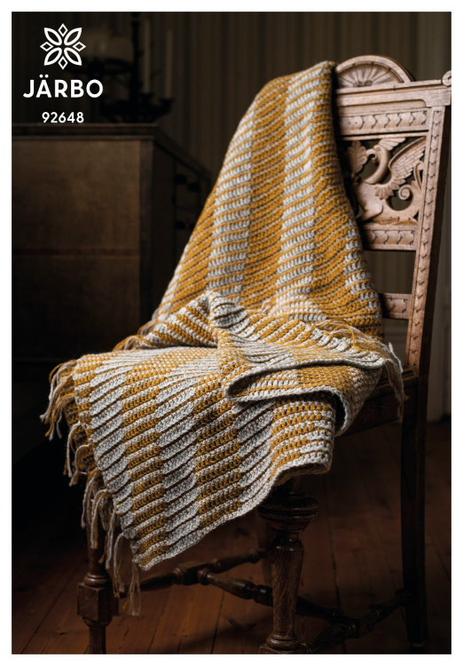 Mönster - Angulus - virkad pläd - Interiör | Eddna SE