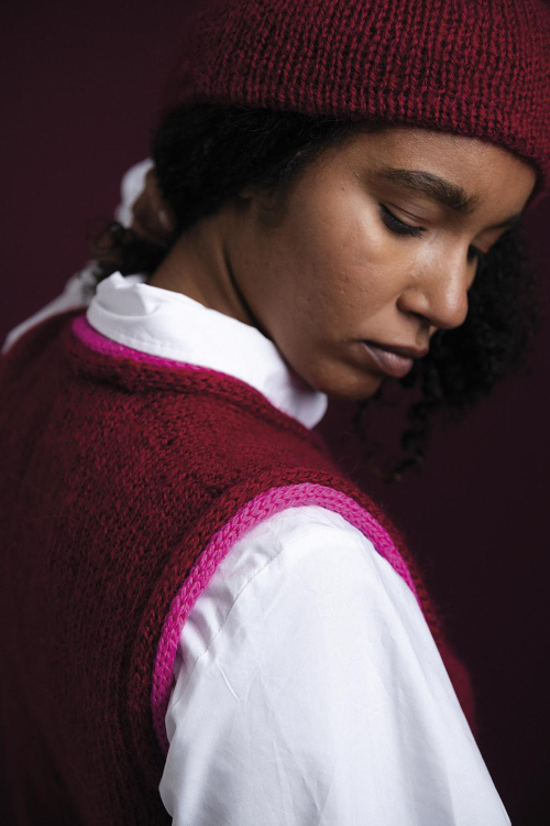 Brighton - kort asymetrisk slipover