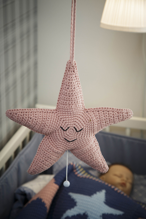 Stjärnor till baby - amigurumi