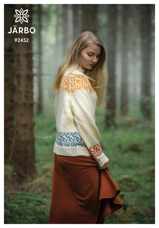 Leo - raglantröja med leopardmönster till stora och små