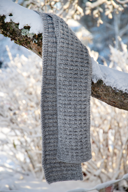 Lär dig att sticka en halsduk