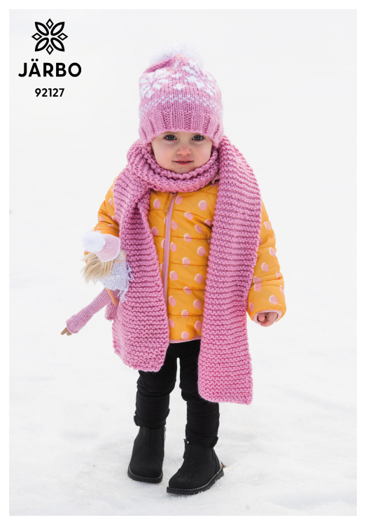 Ice – mössa och halsduk till barn