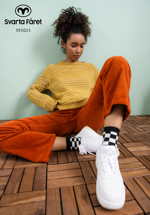 Mönster - Fidenza - virkad tröja med ballongärm | Eddna SE