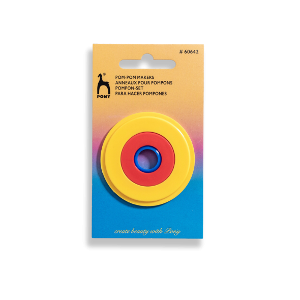 Pom Pom-mallar (3.5, 5 och 7.5 cm)