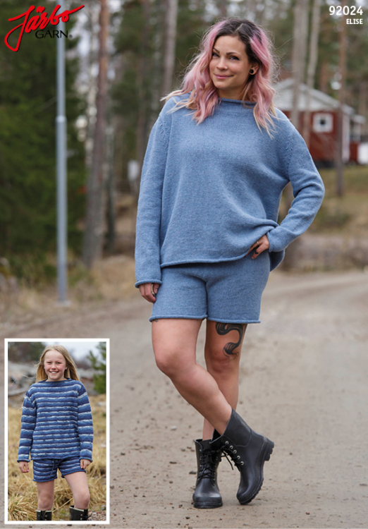 Elise deminlook – shorts och tröja