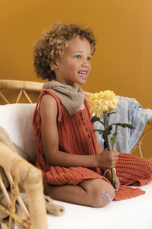 Lisse – virkad barnscarf