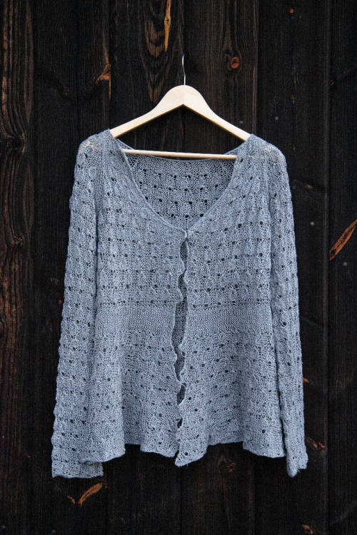 Märta - spetsstickad damkofta