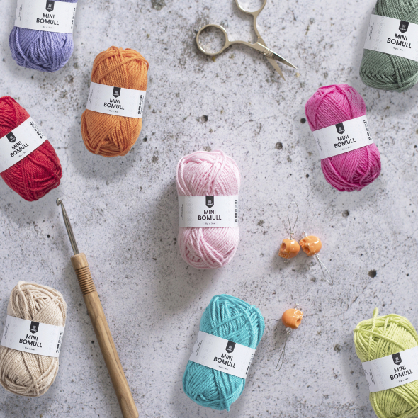 Minibomull - bomullsgarn från Järbo | Eddna SE